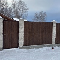 Заборы из металлопрофиля - заборворотастрой.рф-Екатеринбург 